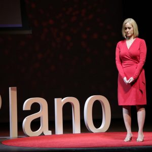 Julie Coon TEDxPlano talk "I'm Putting My Heart Into Changing the Odds"