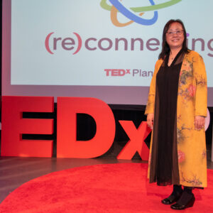 Lia Bai TEDxPlano on "Conversations between Spaghetti and Noodles "