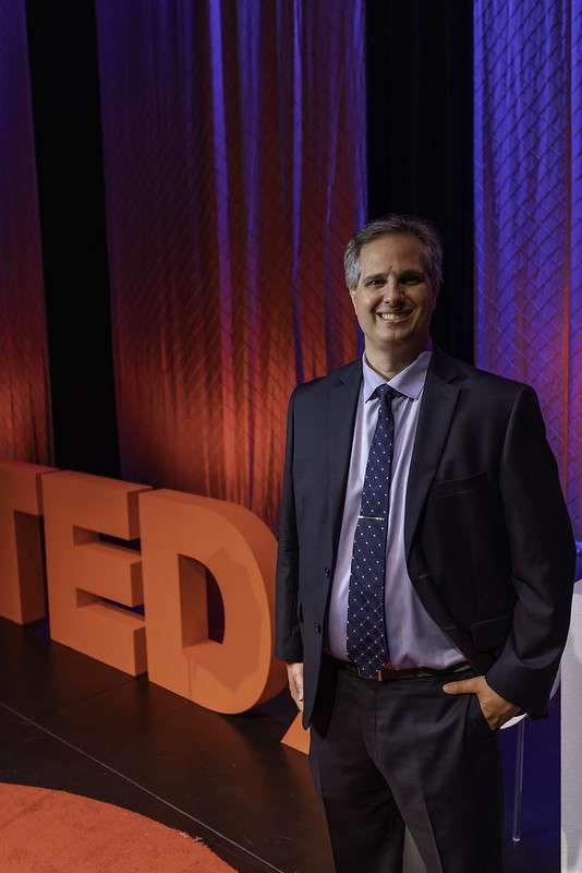 2025 TedxPlano Speaker Dr. Eric Kildebeck Post Event Picture