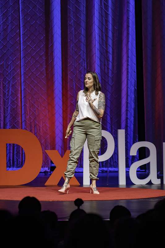 2025 TedxPlano Speaker Dr. Khimen Cooper Post Event Picture