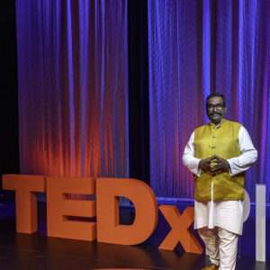 2025 TedxPlano Speaker Shivam Dhol Tasha Pathak Post Event Picture